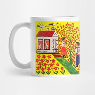 Maria Prymachenko, Ukrainian Folk Artist, Fine Art Print, Марія Приймаченко, Genre Painting, Ukrainian Folk Art Mug